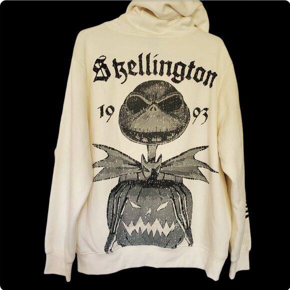 Disney Nightmare Before Christmas Skellington Pullover Hoodie - 2XL - NWT - Picture 5 of 5